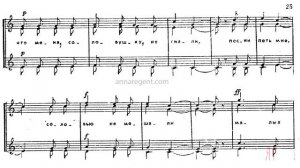 "Соловушка" муз.и сл.П.И.Чайковского, обр.для детского хора В.Соколова - игра партитуры