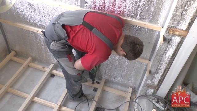 Технология комплексного ремонта и утепления лоджии П-44Т под ключ смотреть онлайн