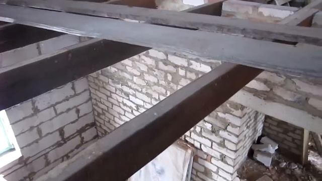 Деревянное межэтажное перекрытие.Ч.0 Начало.Балки перекрытия,работы по выравниванию основания полов