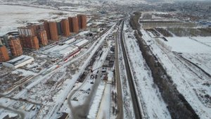 Красноярск. Станция Бугач