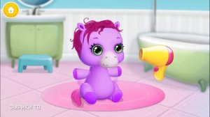 4 Маленькие Пони Сестренки и Радужный Единорог/Игра Мультик: Ухаживаем за малышами My Little Pony