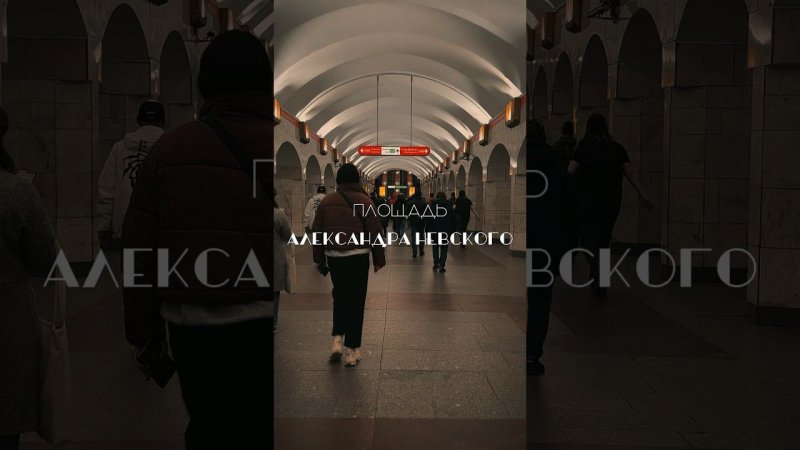 Станция метро «площадь Александра Невского» #метро #плАН #shorts #спб