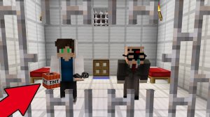 НУБ И ПРО СТАЛИ ПРЕСТУПНИКАМИ И ДЕЛАЮТ ПОБЕГ В МАЙНКРАФТ! MINECRAFT ЛОВУШКИ КАК СБЕЖАТЬ