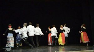 Народный танец "Рязанская плясовая". Хореограф Петрова Т.А. МГТК Филатова