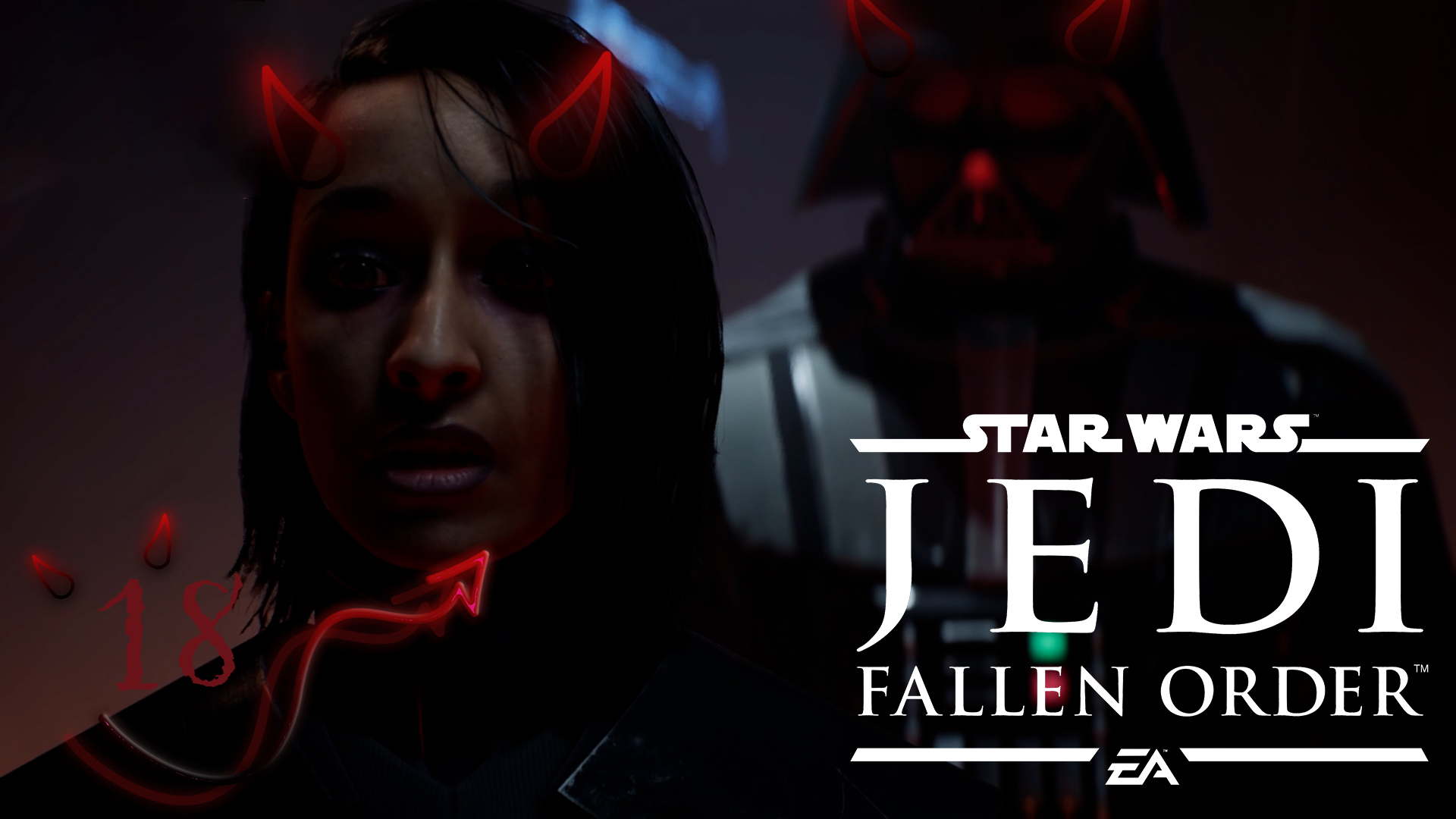 Star Wars Jedi  Fallen Order ❤ 18 серия ❤ Даже на легком уровне сложности огребаю, как черт