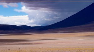 Massive thunderstorm in the Atacama desert - Sounds of nature