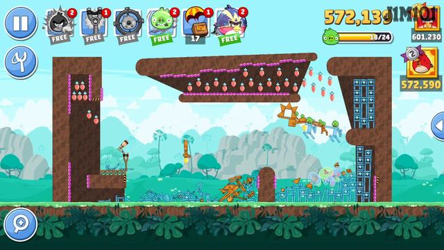 ANGRY BIRDS FRIENDS TOURNAMENT: CAN J1M101 GET ALL THREE STARS ? #30 3 LEVEL смотреть онлайн