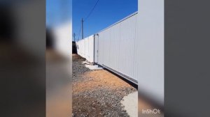 Промышленные 6-метровые откатные ворота