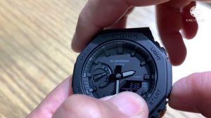 Casio G-Shock Ga-2100-1a1dr Unboxing & Reviewing Tutorial Video.