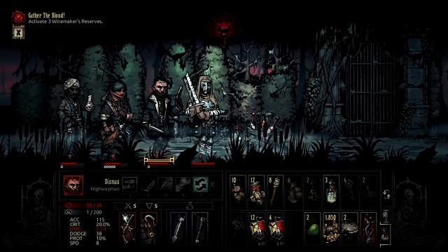 ? Darkest Dungeon DLC ?♂️ | Custodian Crew Cleaning Blood In The Courtyard | ? смотреть онлайн