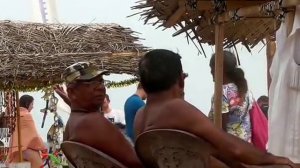 Пляж Narigama Beach в районе Hotel Ritas. Hikkaduva. Sri Lanka.