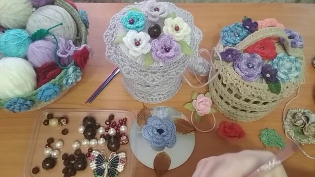 #корзинка #крючок # шкатулка #вязание смотреть онлайн