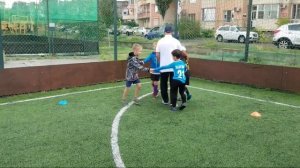 Детский футбол.  Младшая группа.