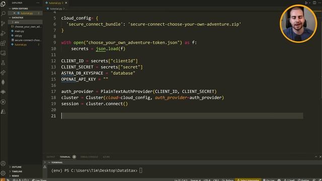 Python AI Choose Your Own Adventure Game - Tutorial