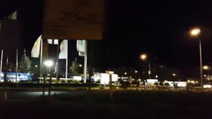 Икеа ночью, Москва, Химки