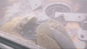 Пескоструйная обработка крепёжные элементы от фаркопа