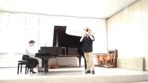 Сергей Каримов бас- тромбон. Гильманн Симфоническая Пьеса