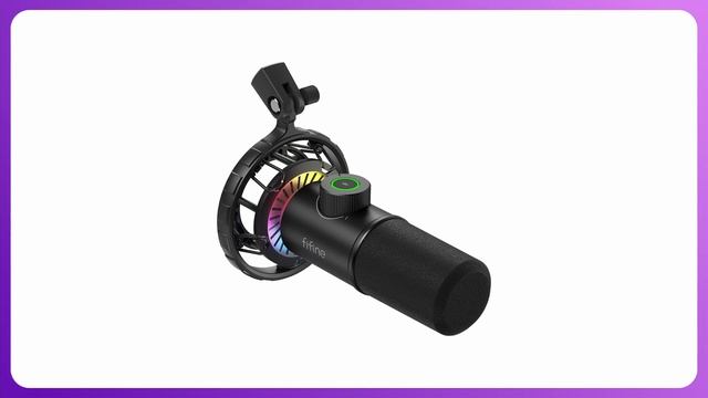 ? ДИНАМИЧЕСКИЙ МИКРО для СТРИМОВ и ПОДКАСТОВ! МИКРОФОН Fifine K658 обзор смотреть онлайн