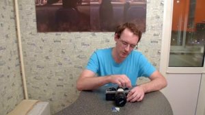 Как вынуть катушку с пленкой из камеры Nikon FE2