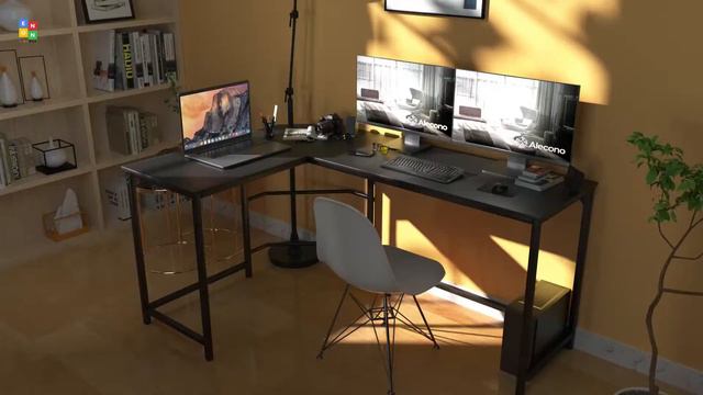 Top 10: Best L Shaped Desks of 2021 / Corner Computer Desk / Office Desk / Gaming Desk, Workstation смотреть онлайн