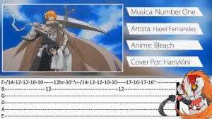 Bleach OST - Number One「Guitar Tabs」【HarryVini】