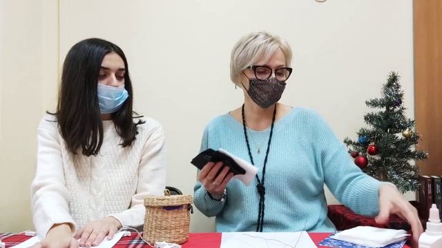 «Цикл предновогодние мастер-классы. Мастерская Деда Мороза»  Занятие 2.