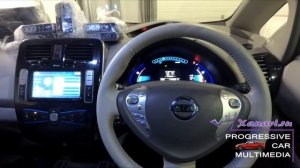 Nissan Leaf - русификация щитка приборов, кнопки под заказ, андройд.