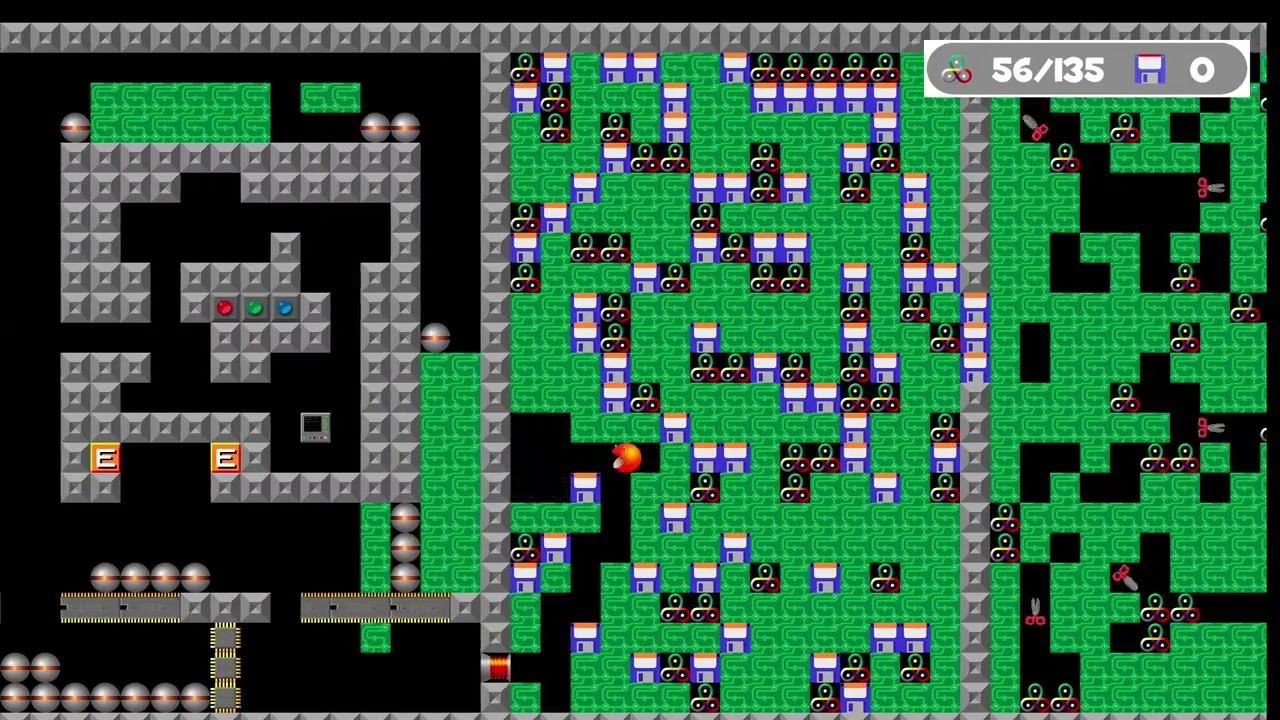 Supaplex (level 67): GET THEM OUT / Супаплекс (уровень 67) смотреть онлайн