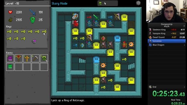 DungeonUp Any% Speedrun in 50:45 смотреть онлайн