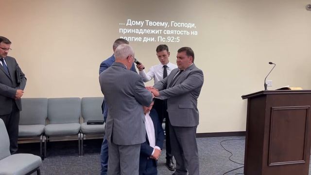Рукоположение (на диакона Владимира Сыротюка)