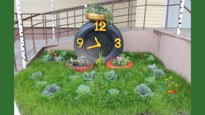 Поделки из шин - последние новинки