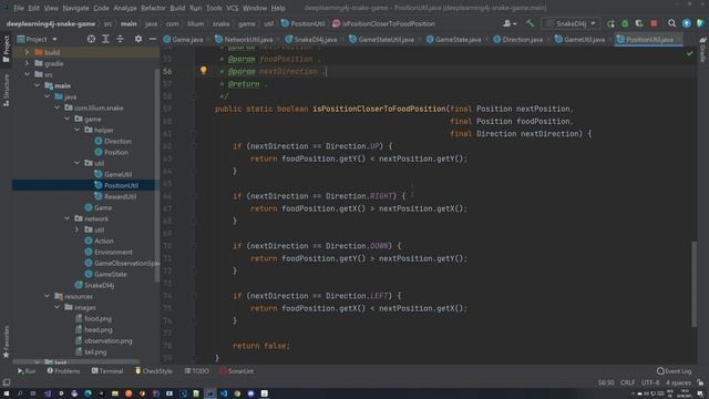 Deeplearning4j - Reinforcement Learning for Java - Deep Q Learning with double DQN - Snake Game