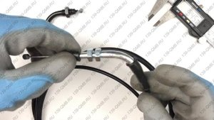 Трос газа (резьба) 139QMB L-195см - обзор, замеры | 139-QMB.RU