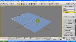 Как отрезать полигоны в 3Ds Max