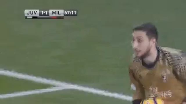 Ювентус - Милан 1:1 (3:4) смотреть онлайн