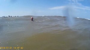 азовское море .волны