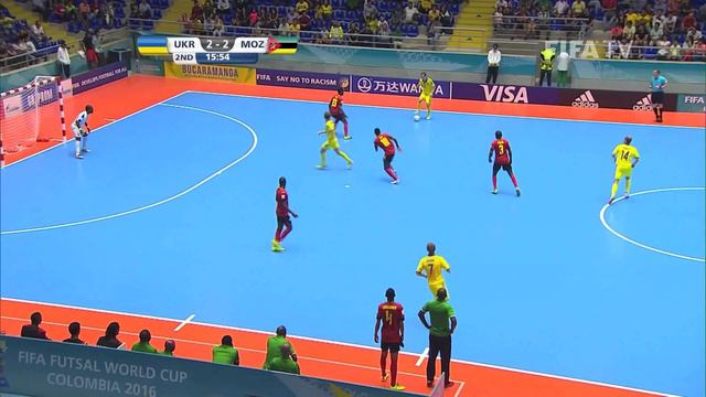 Ukraine v Mozambique | FIFA Futsal World Cup 2016 | Match Highlights смотреть онлайн