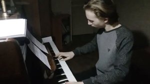 Бетховен - "Лунная соната" (1 часть)