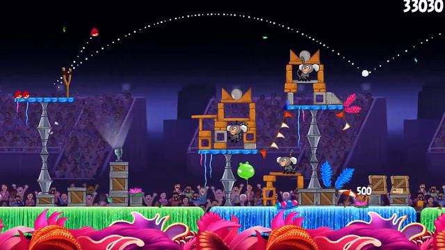 Angry Birds Rio - Mac Game Golden Fruit Walkthrough Papaya Level 7-8 смотреть онлайн