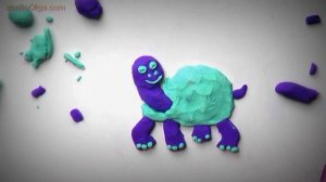 #8 Sculpt a Turtle. Preschool Clay Modeling. Пластилин для дошкольников. Искусство в детском саду.