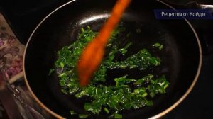 Готовим невероятно вкусное блюдо. Паста Фарфалле со шпинатом и лососем