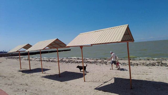 ЕЙСК. 2024. ПЛЯЖИ. ЕЙСКАЯ КОСА.