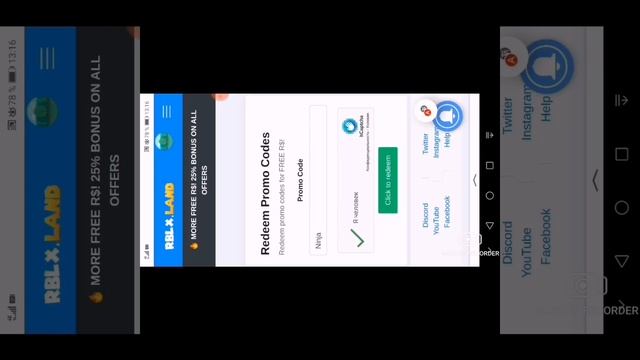 Рабочие промокоды в Rblx.Land Roblox? 2021