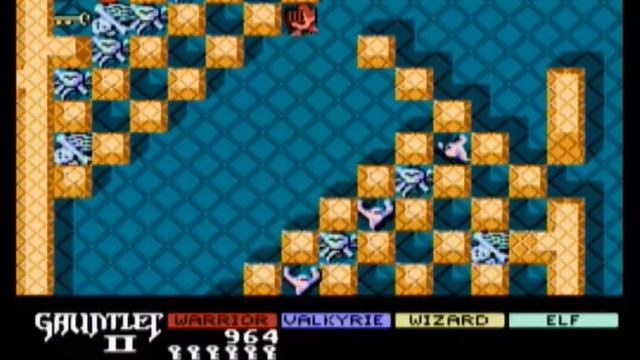 Gauntlet II (NES) gameplay смотреть онлайн