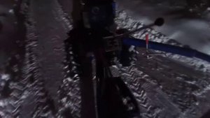 Тяжёлый дизельный мотоблок TATA с отвалом
