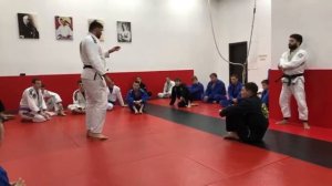 Kristian Cestaro teaching in Titan BJJ academy (Russia)