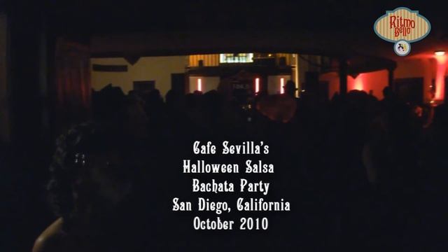 Cafe Sevilla's Halloween Salsa Bachata Party in San Diego California at the Abbey смотреть онлайн