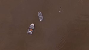 Сбросили лодку Swimmer 370 с моста