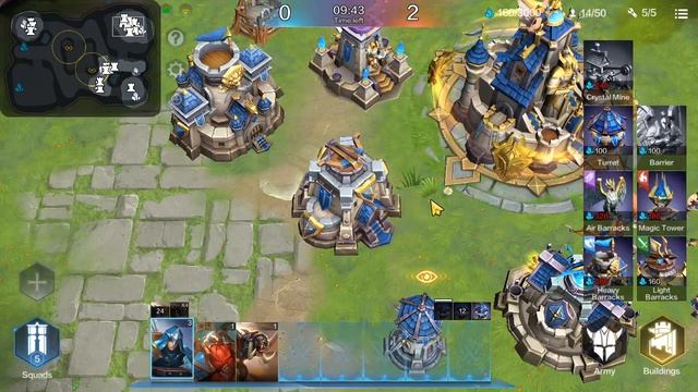 Warbound Storm (android) - мобильный аналог Warcraft 3 [геймплей #2] смотреть онлайн