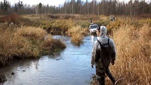 Сузуки Джимни — брод через реку. Бездорожье.